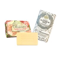 LUXURY COMBO 3  [ 70th ANNIVERSARY PLATINUM SOAP 250G + FLORENTINE ROSE & PEONY 250G ]